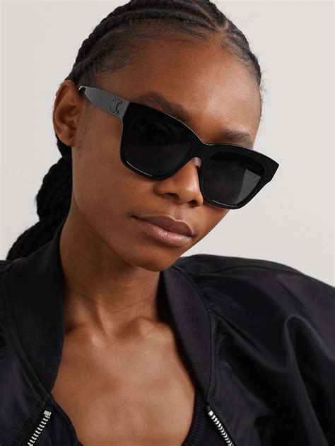 celine square acetate sunglasses 57mm|WOMEN'S LUXURY ACETATE SQUARE SUNGLASSES .